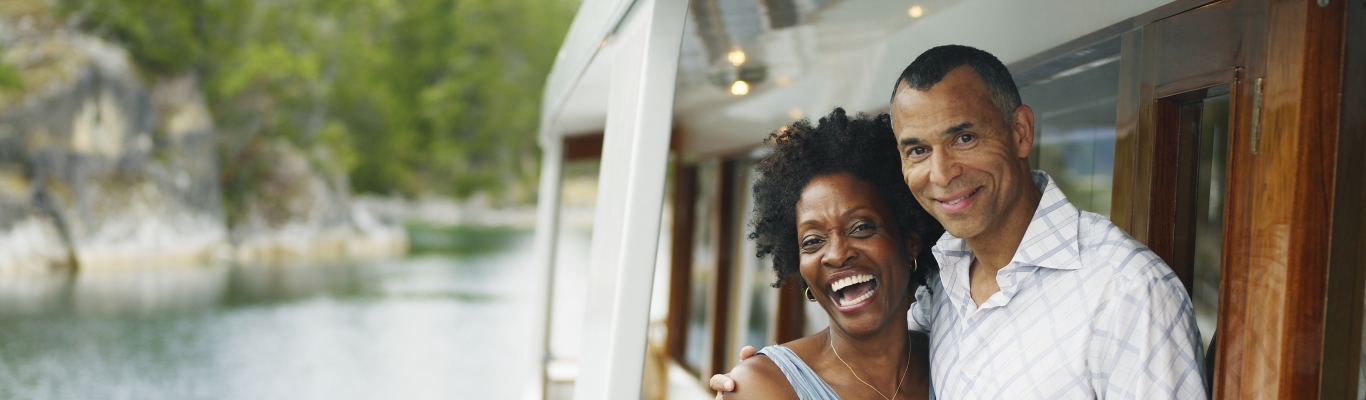 Happy Couple on Boat